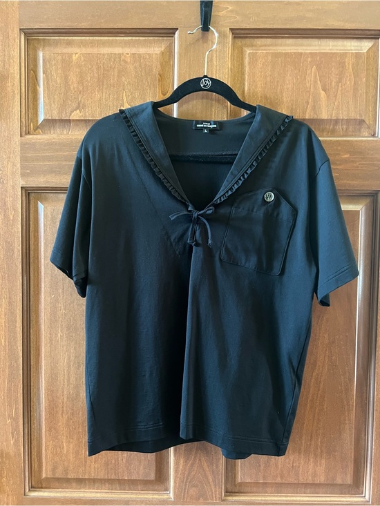 Comme des Garcons Tops - Comme des Garcons Top Short Sleeves Black Size L